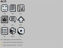 Tablet Screenshot of 4x13.net